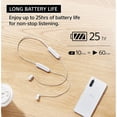 thumbnail image 2 of Auriculares intraurales inalámbricos Bluetooth Sony WI-C100 negros, 2 of 8