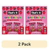 (2 pack) That's It. Crispy, Gluten-Free, Organic Apple + Strawberry Crunchables, 6 Count