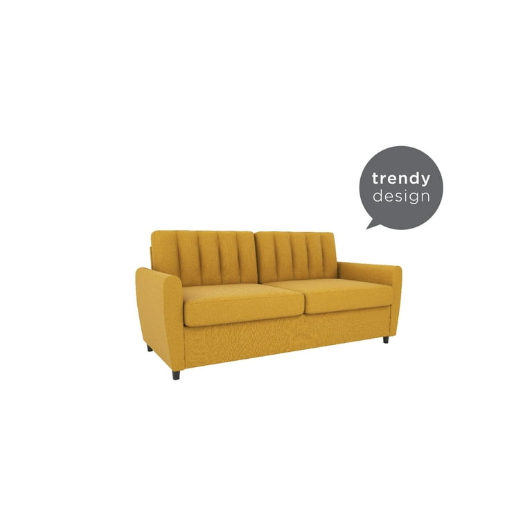 Novogratz Brittany Sleeper Sofa with Memory Foam Mattress Queen