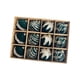 thumbnail image 4 of 12 bolas navideñas brillantes de 6 cm con paquete, decoraciones colgantes para festivales. Verde, 4 of 9