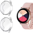 thumbnail image 1 of wonima44 Privacy Screen Protector Case for Samsung Galaxy Watch 8 40mm, 2 Pack Tempered Glass Film with Hard PC Bumper Anti-Spy Protection for Galaxy Watch 8 Smart Watch (Black+Black), 1 of 1