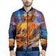 thumbnail image 5 of Chaqueta con estampado 3D de Buda y mandala para hombre y mujer, chaqueta con cremallera, informal, para la calle, para primavera y otoño, 5 of 5