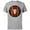 Athletic Heather, variant on Marvel Spider-Man: No Way Home Gold Spider Suit Logo - Short Sleeve Cotton T-Shirt for Adults - Customized-Charcoal