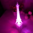 thumbnail image 4 of Lámpara De Noche De La Torre Eiffel Con 7 Colores Cambiantes Botón De Luz De Noche De Ilusión 3D Alimentado Por Batería Lámpara De Mesa Led Transparente Decoración Para El Hogar Al Aire Libre Minnieouse HA020613-00, 4 of 6