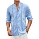 thumbnail image 3 of Camisas Casual Guayabera Cubana Para Hombre Manga Larga, 3 of 7