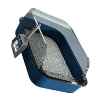 Extra Large Cats Litter Box High Side Splashing Thickened Construction Easy to Large Pet Bathroom