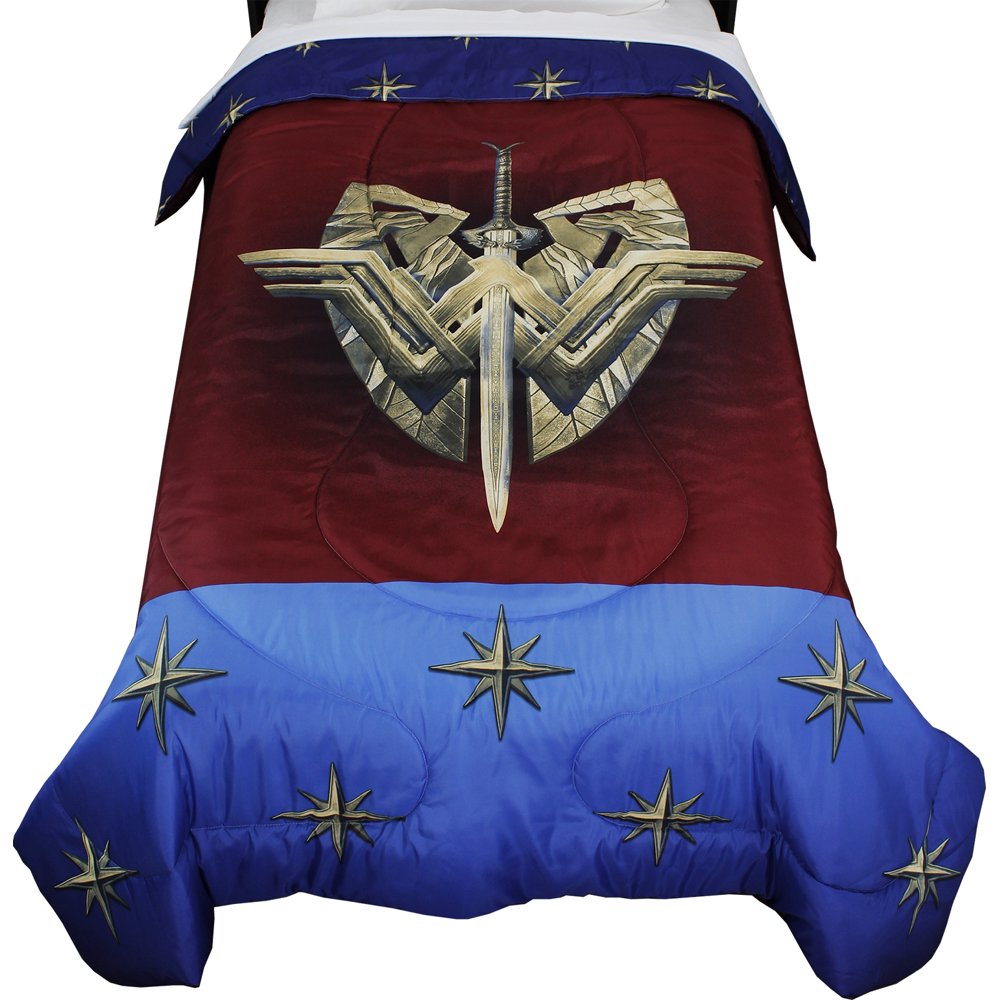 DC Comics Wonder Woman Twin Comforter Themyscira Bedding