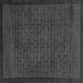 thumbnail image 1 of Ahgly Company Indoor Square Abstract Gray Modern Area Rugs, 3' Square, 1 of 4