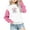 Pink9, variant on Uxgjfwu Christmas Sweatshirt for Girls Raglan Sleeve Crewneck Shirts Sweatshirt Kids Long Sleeve Shirts Big Girls Pullover Tops