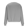 thumbnail image 4 of Styesk Chemises pour Hommes Chandail en Molleton Imprimé Année 2025 Chandail Col Rond Manches Longues Exercice Sans Chapeau Chandail à Capuchon, 4 of 4