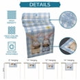 thumbnail image 6 of Table Runner - 72 Inch Long, Easter Gnomes Kitchen Dining Table Runner Dresser Scarves, Watercolor Eggs Basket Daisy Spring Blue Plaid Farmhouse Decor for Coffee Tables Wedding Party Banquet, 6 of 8