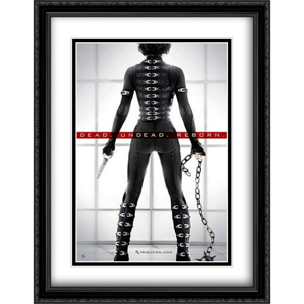 Resident Evil Retribution 28x36 Double Matted Large Large