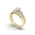 thumbnail image 2 of 1-1/4 Carat T.W. Diamond Three-Stone 14kt Yellow Gold Engagement Ring Set, 2 of 4