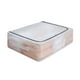 thumbnail image 2 of Bolsa de almacenamiento bajo la cama con armazón de acero - Organizador plegable transparente para ropa, mantas y juguetes, 80x47x18cm (70L), 2 of 7