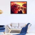 thumbnail image 1 of Cuadros Decorativos Paisaje hecho a mano animales 5D DIY taladro redondo completo dibujo Kit diamante pintura Ndcxsfigh Nuevos Originales, 1 of 5