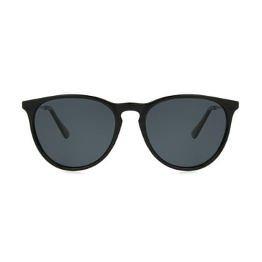 Foster Grant Men's Round Fashion Sunglasses Tortoise Brown