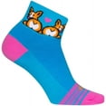 thumbnail image 4 of SockGuy Women's 2in Corgi Luv Cycling/Running Socks (Corgi Luv - S/M), 4 of 4