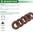 thumbnail image 4 of Anillo de sello de aceite universal Unique Bargains TG4 Lip Seal 25x47x8mm Caucho FKM de alta presión marrón 5 Pcs, 4 of 7