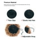 thumbnail image 4 of Vogacara Moño de pelo sintético Afro, extensión de hojaldre rizado rizado, accesorios de estilo americano para mujer, peluca de estilo Type4 NO4, 4 of 6