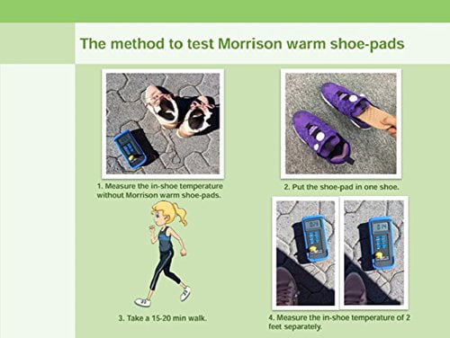 Shoe Pad Self Warming Insole Motion Pressure Heating No Battery Require 