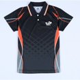 thumbnail image 3 of New table tennis clothes lapel short-sleeved T-shirt quick-drying clothes summer sweat-absorbent training jersey 44510, 3 of 5