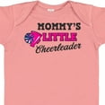 thumbnail image 4 of Inktastic Mommy's Little Cheerleader with Megaphone and Pom Poms Girls Baby Bodysuit, 4 of 5