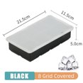 thumbnail image 4 of DEKAXID 8/15 - Molde cuadrado para cubitos de hielo de silicona de grado alimenticio, tamaño grande, para hacer cubitos de hielo, para bar, pub, vino, modelo 2023, 4 of 5