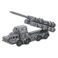 thumbnail image 1 of 1:72 juguetes de vehículos de lanzamiento de misiles de defensa rusa gris Sunnimix Estatua de tanque para niños, 1 of 7