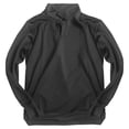 thumbnail image 2 of Mens Polo Shirts Long Sleeve Button Tees Shirt Lightweight Grey Men's Tops, 2 of 4