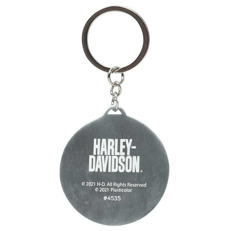 Harley-Davidson Metal Key Chain, Classic Willie G Skull Logo - Silver &  Black, Harley Davidson 