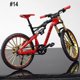 thumbnail image 5 of Mini modelo de bicicleta de carretera Mtb 1:10, juguete de colección de carreras de dedo de Metal fundido a presión, 5 of 5