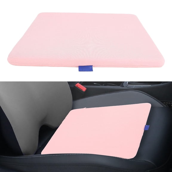 Xirurus Memory Foam Gel Seat Cushion for Office Chair and Car, Breathable Slow Rebound Comfort Pad with Washable Cover for Home, Sofa