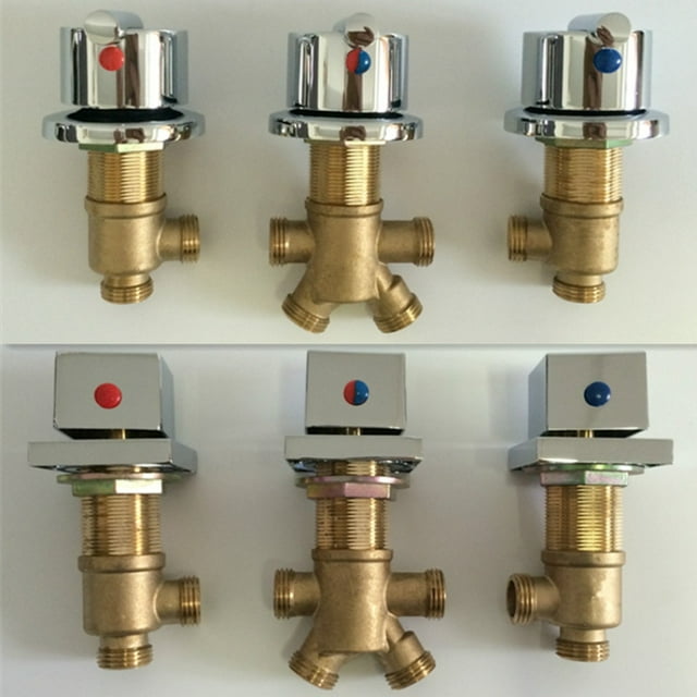 Hot and Cold Water Brass switch valve for Bathtub faucet shower mixer