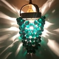 thumbnail image 2 of Glass Handcrafted Grape Hanging Lamp For Bedroom, Drawing Room, Living Room, Study Room (Standard, Green) Pack Of 1, 2 of 2
