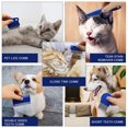 thumbnail image 4 of 6 Pieces Flea Comb, Dog Flea Comb Dog Grooming Flea Comb with Dense Rounded Teeth and 5 Style Stainless Steel, 4 of 5