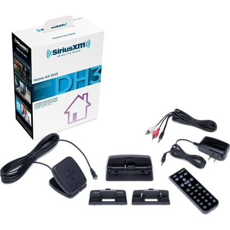 SiriusXM SXDH3 Satellite Radio Home Dock Kit with Antenna and Charging Cable