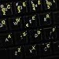 thumbnail image 3 of LITHUANIAN KEYBOARD LABELS ON TRANSPARENT BACKGROUND with YELLOW LETTERING (14X14), 3 of 4