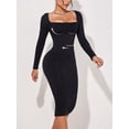 thumbnail image 6 of Black Dress With Waist Cinching And Butt Lifting, 6 of 6