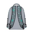 thumbnail image 3 of Dog Paw Print and Bone Gray Pattern Backpack for School, Cute School Bag with Adjustable Shoulder Straps and Padded Back, 15.3"x11"x6.7", 3 of 5