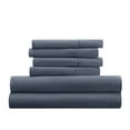 thumbnail image 6 of Twin, Stone Solid Microfiber 6 Piece Bed Sheet Set, by Noble Linens, 6 of 11