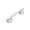 A002- White (Lengthened), variant on Shower Grab Bar White Mount Safety Handle 14 Inch No Drill for Bathroom Toilet Elderly Support