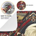 thumbnail image 2 of Yayeee Dish Drying Mat for Kitchen Counter 16"x18" Microfiber Absorbent Pad, Red Abstract Eagle, 2 of 7