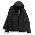 thumbnail image 3 of Men's 3-in-1 Winter Coats Snow Ski Jacket Waterproof Windproof Fleece Lined Winter Puffer Coats Jacket Parka, 3 of 3