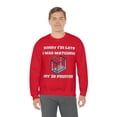 thumbnail image 5 of Sorry I'm late I was watching my 3d printer, 3D Printer hobbies maker - Unisex Heavy Blend Crewneck Sweatshirt, 5 of 9