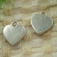 thumbnail image 4 of K-KED 180 Pcs Tibetan Silver Heart Charms Pendant 15X14MM S3664 DIY Delicate Jewelry Making, 4 of 4