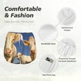 thumbnail image 6 of Fotbe Cows Cattles Womens High Waist Running Shorts Athletic Workout Quick Dry Shorts for Women with Pockets Gym Yoga Summer Shorts-X-Large, 6 of 9