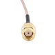 thumbnail image 3 of Adaptador de conector macho RP-SMA a macho SMA RG178 Cable coaxial para televisión satelital de 2 m, 3 of 3