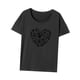 thumbnail image 2 of Camisetas de manga corta para mujer, camisetas de manga corta, ropa deportiva, camiseta transpirable y elegante, camiseta para compras callejeras, uso diario XL, 2 of 9