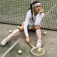 thumbnail image 6 of Goofa Strawberry Pattern Adult Stockings, Color-Block Knee High Socks, Comfortable and Breathable, Soft and Stretchable, Sports, and Decoration, 6 of 6