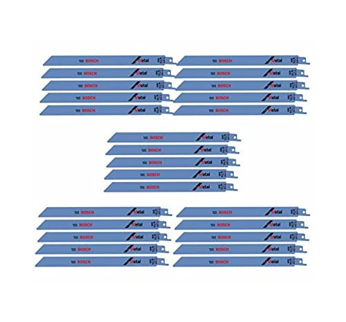 Bosch 25 Pack of Genuine OEM Replacement Reciprocating Saw Blades - RM918B-25PK